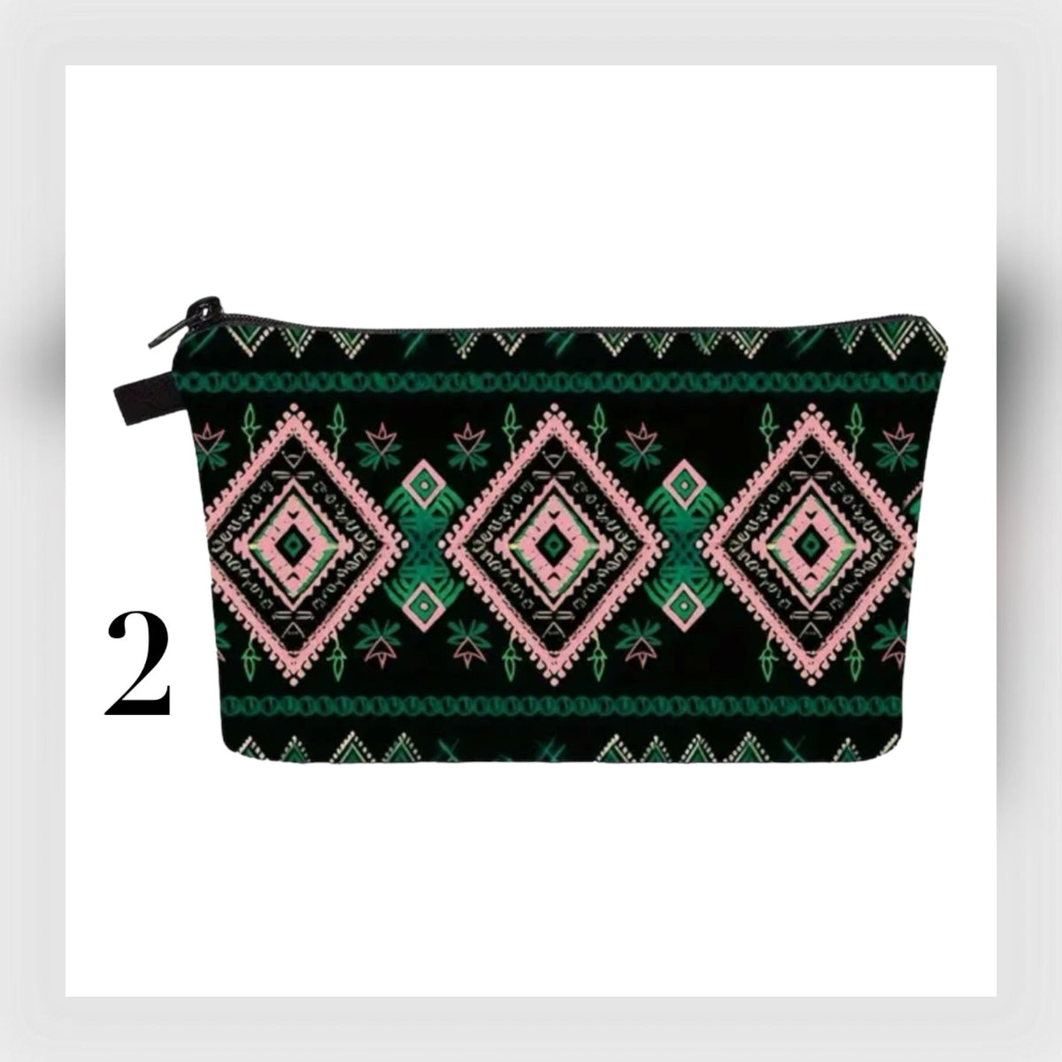 Boho Western Travel Cosmetic Organizer