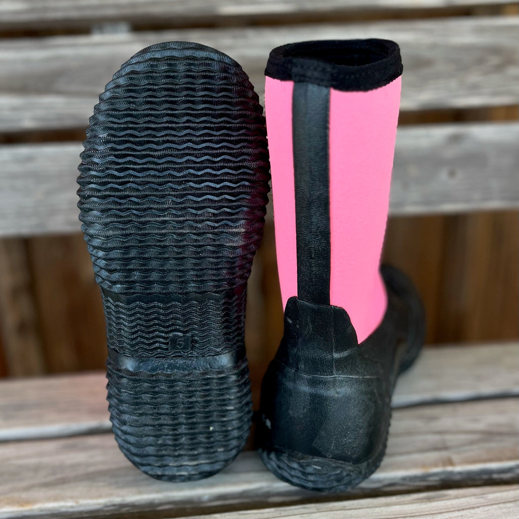 Pink Waterproof Women's Boots by Roper