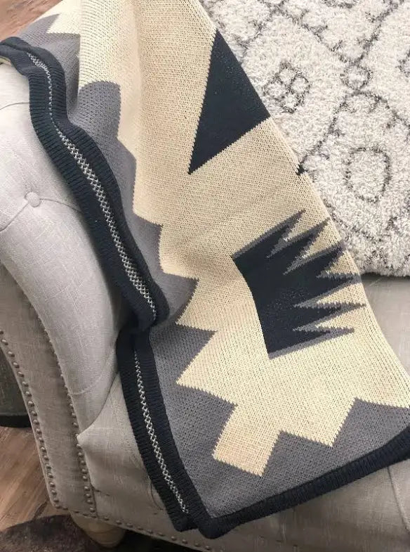 Tasha Polizzi Southwestern Print Buckley Throw Blanket