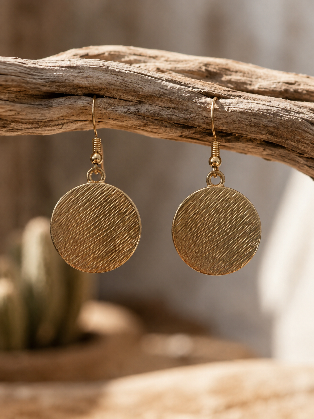 Coastal Glow Gold Earrings