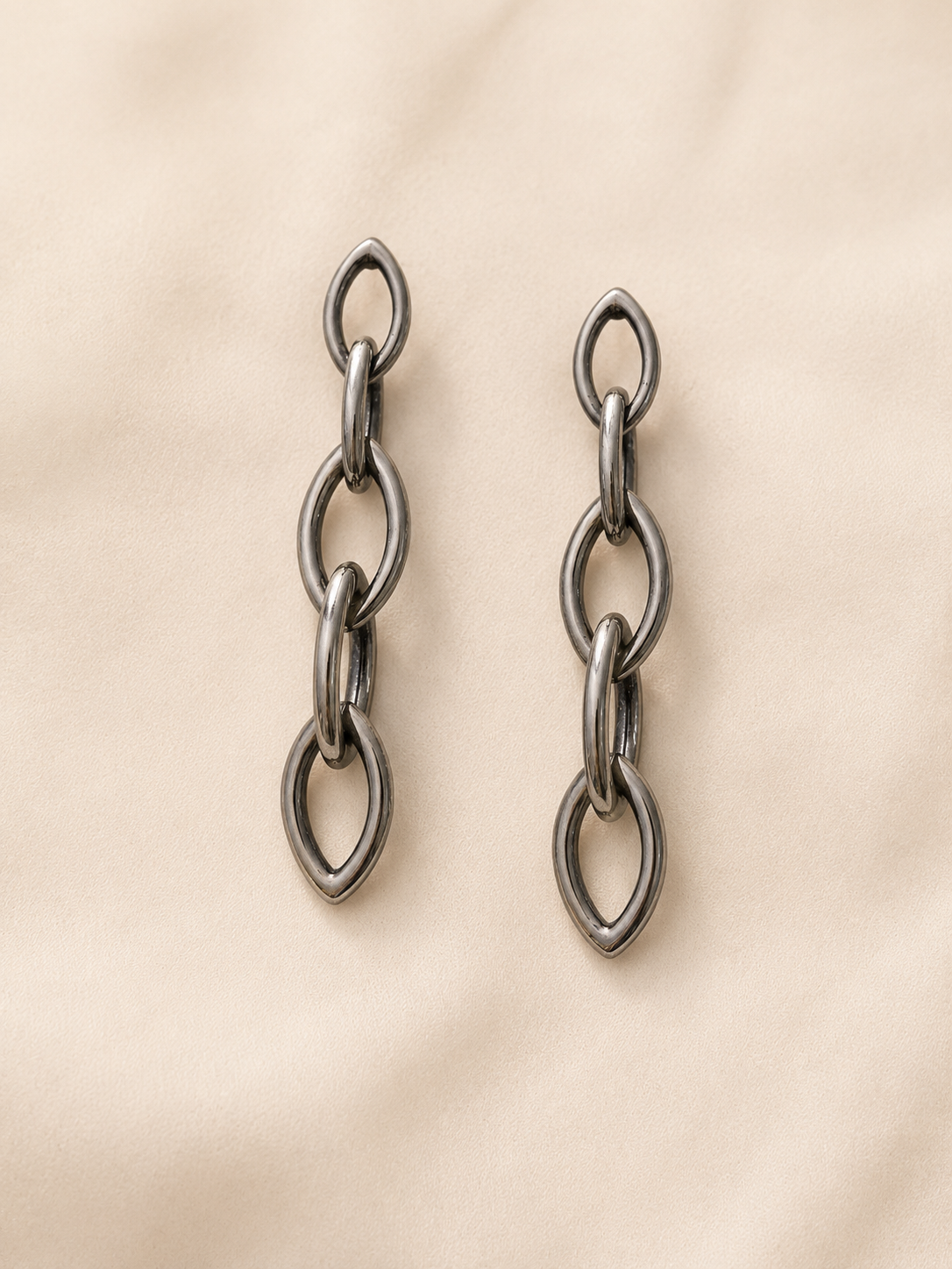 Industrial Luxe Chain Earrings