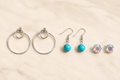 Western Coastal Turquoise Dangle Earrings | Boho Boutique Statement Jewelry