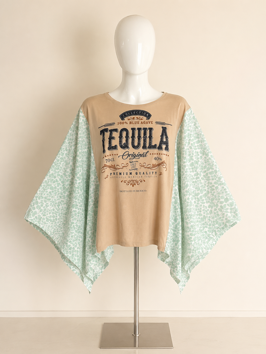 Tequila Handmade Boho Poncho Top ~ One Size