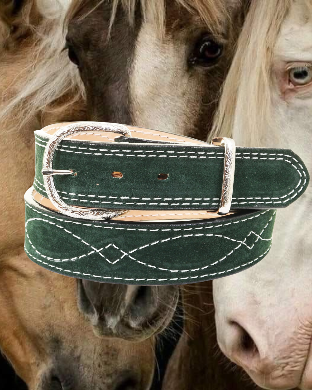Gunslinger Belt in Forest Green