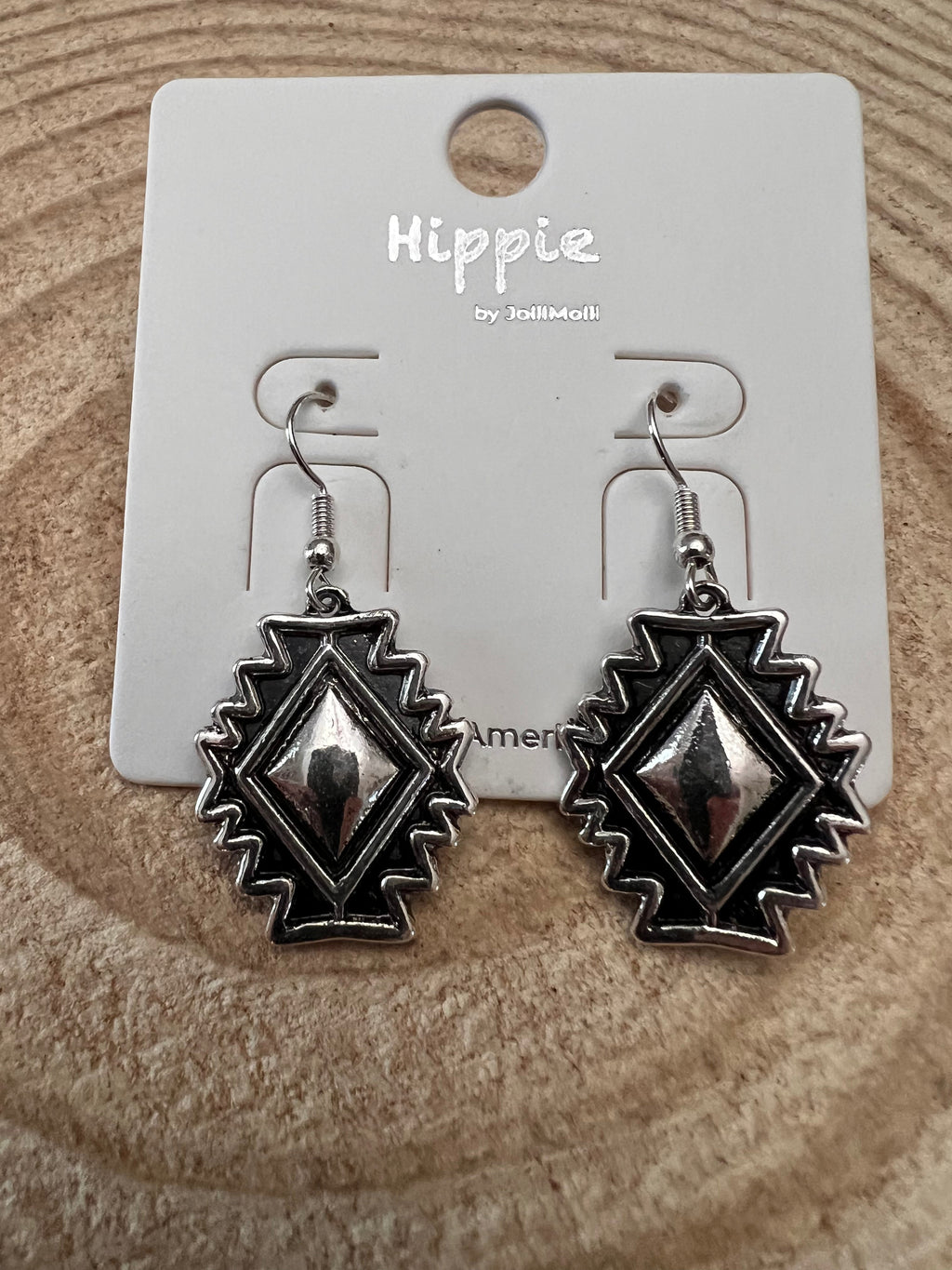 Southwestern Concho Dangle Earrings — 1½" Drop