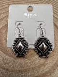 Southwestern Concho Dangle Earrings — 1½" Drop