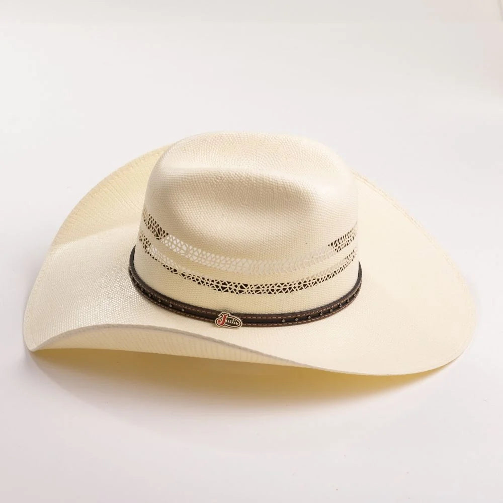 Cove - (20X) Bangora Straw Cowboy Hat by Justin