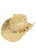 C.C Starfish & Bead Band Pattern Paper Cowboy Hat