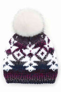 C.C Multi Yarn Aztec Beanie Hat