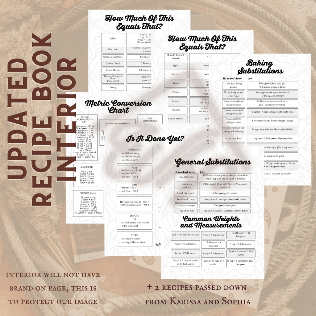 Recipe Book - Ranch Wife