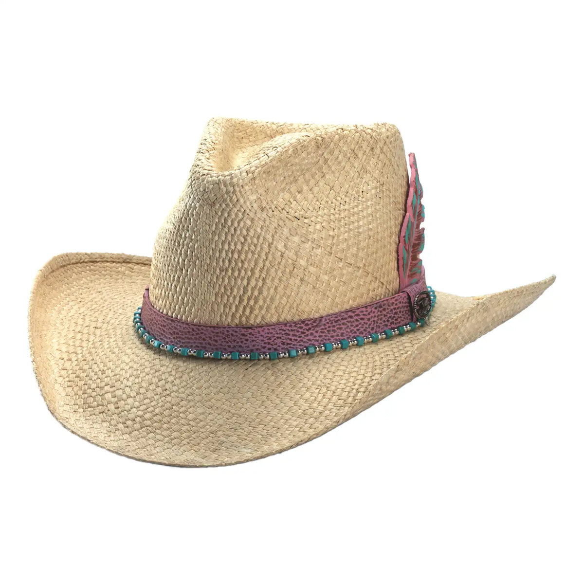 Sweetheart Women's Panama Straw Cowgirl Hat by Bullhide