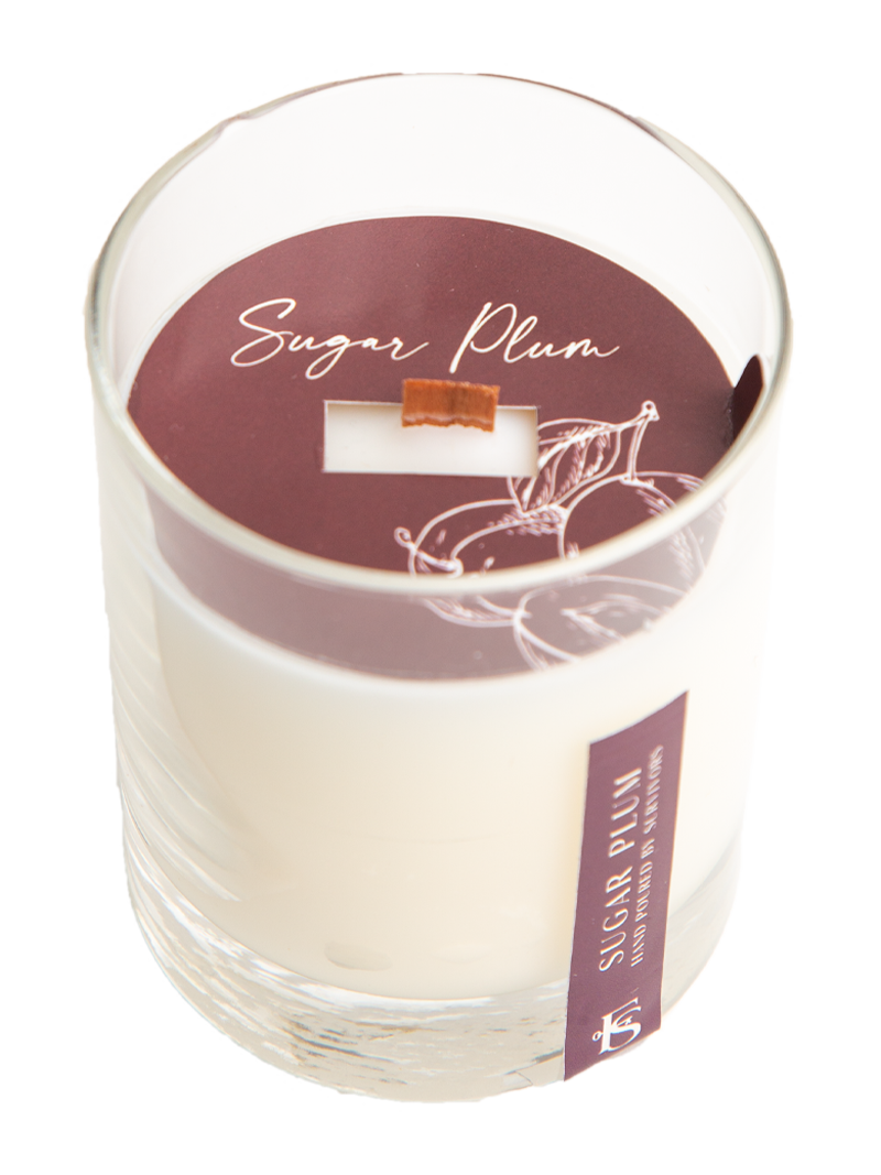 Sugar Plum Wooden Wick Candle 7.5 oz
