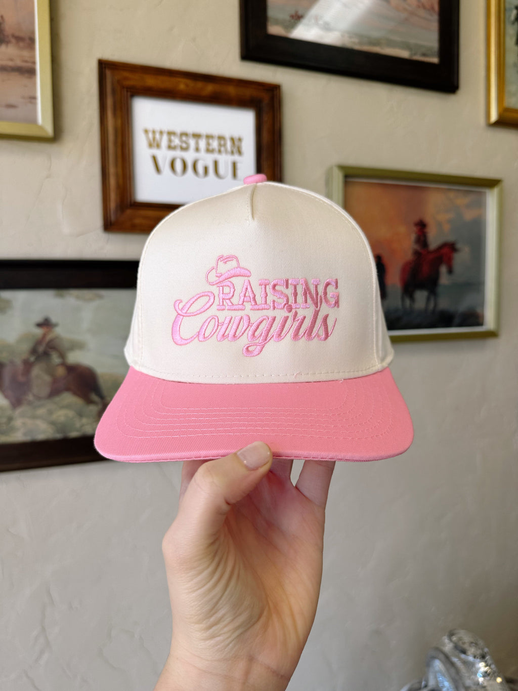Raising Cowgirls Baseball Cap