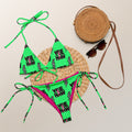 Neon YeeHaw String Bikini by Baha Ranch