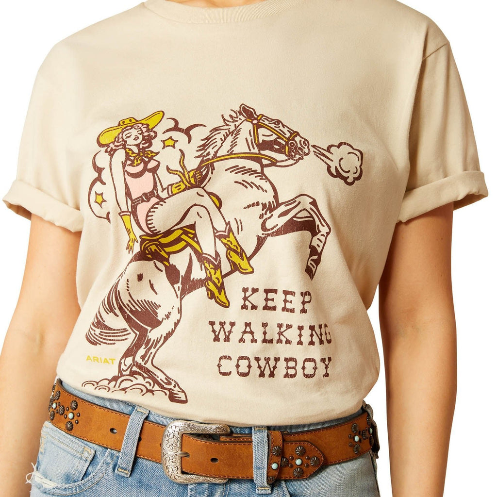 Keep Walkin' Cowboy Shortsleeve Ariat Tee Shirt