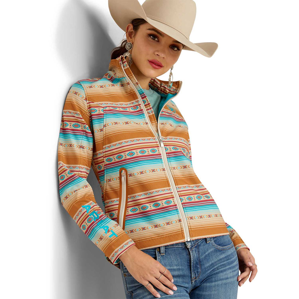 Ariat Team Softshell Print Jacket, Serape