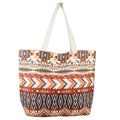 Aztec Pattern Beach Tote Bag