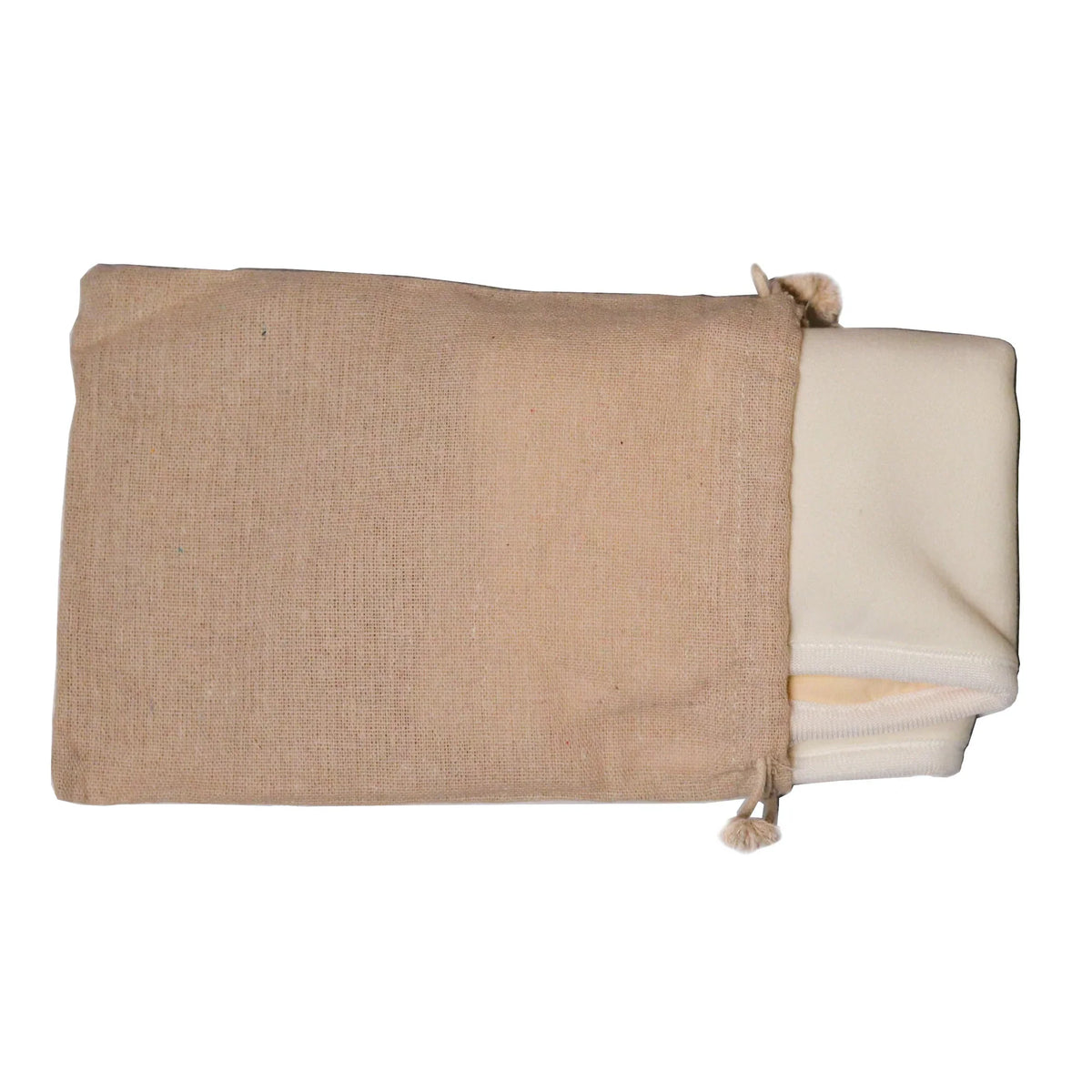 Organic Pure Cold-Pressed Castor Oil + Cloth Pack Bundle