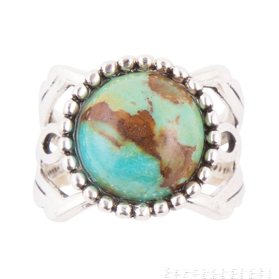 Blessing Blue Turquoise & Sterling Silver Ring