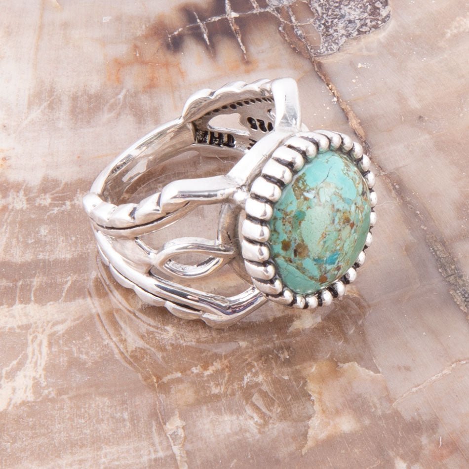 Blessing Blue Turquoise & Sterling Silver Ring