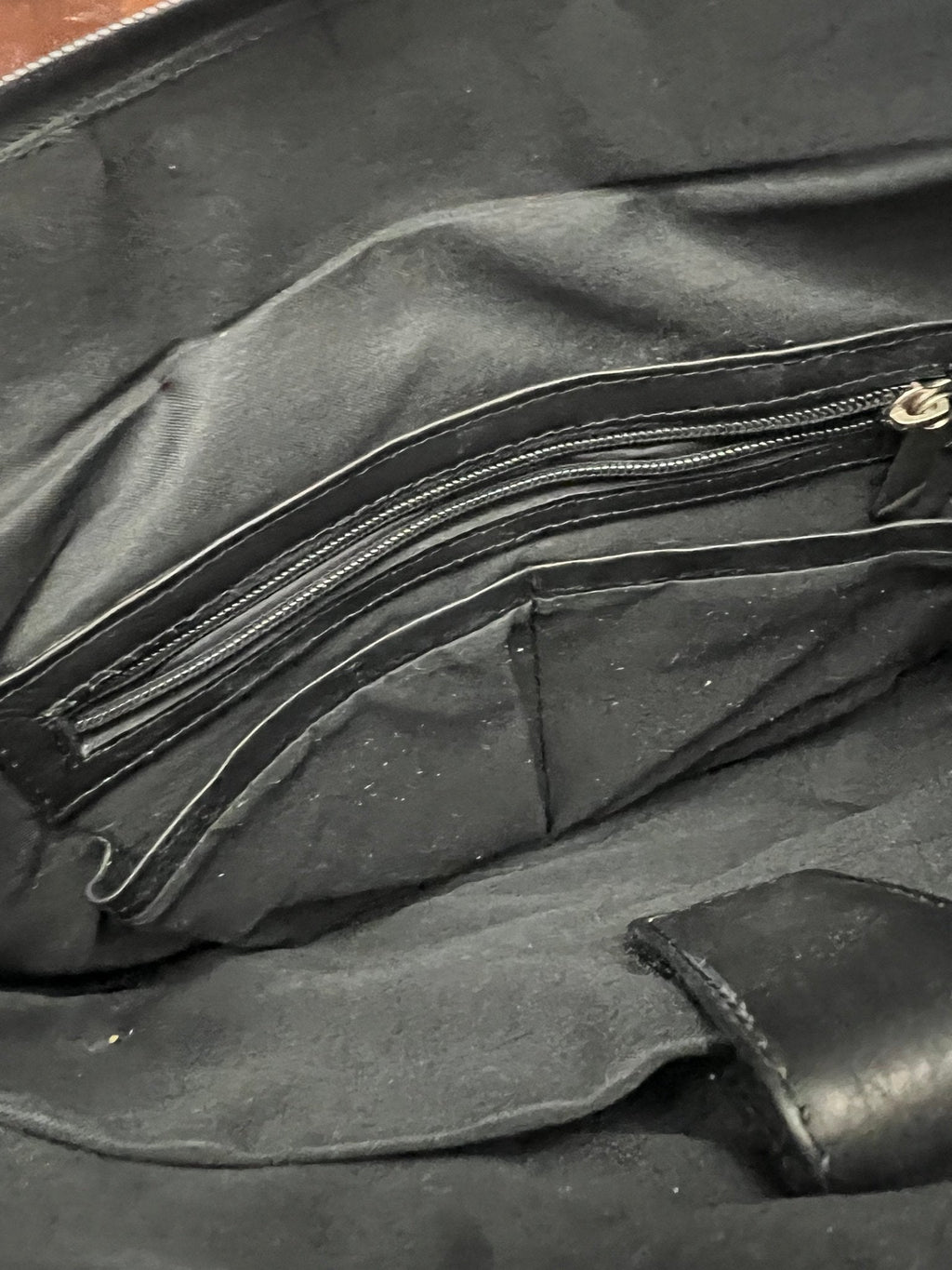 Western Brindle Hair-on-Hide Purse — Padded Laptop Compartment with Adjustable Crossbody Strap (14.5")
