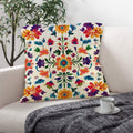 Colores de Mexico Floral Pillow Case Custom Pillow Case