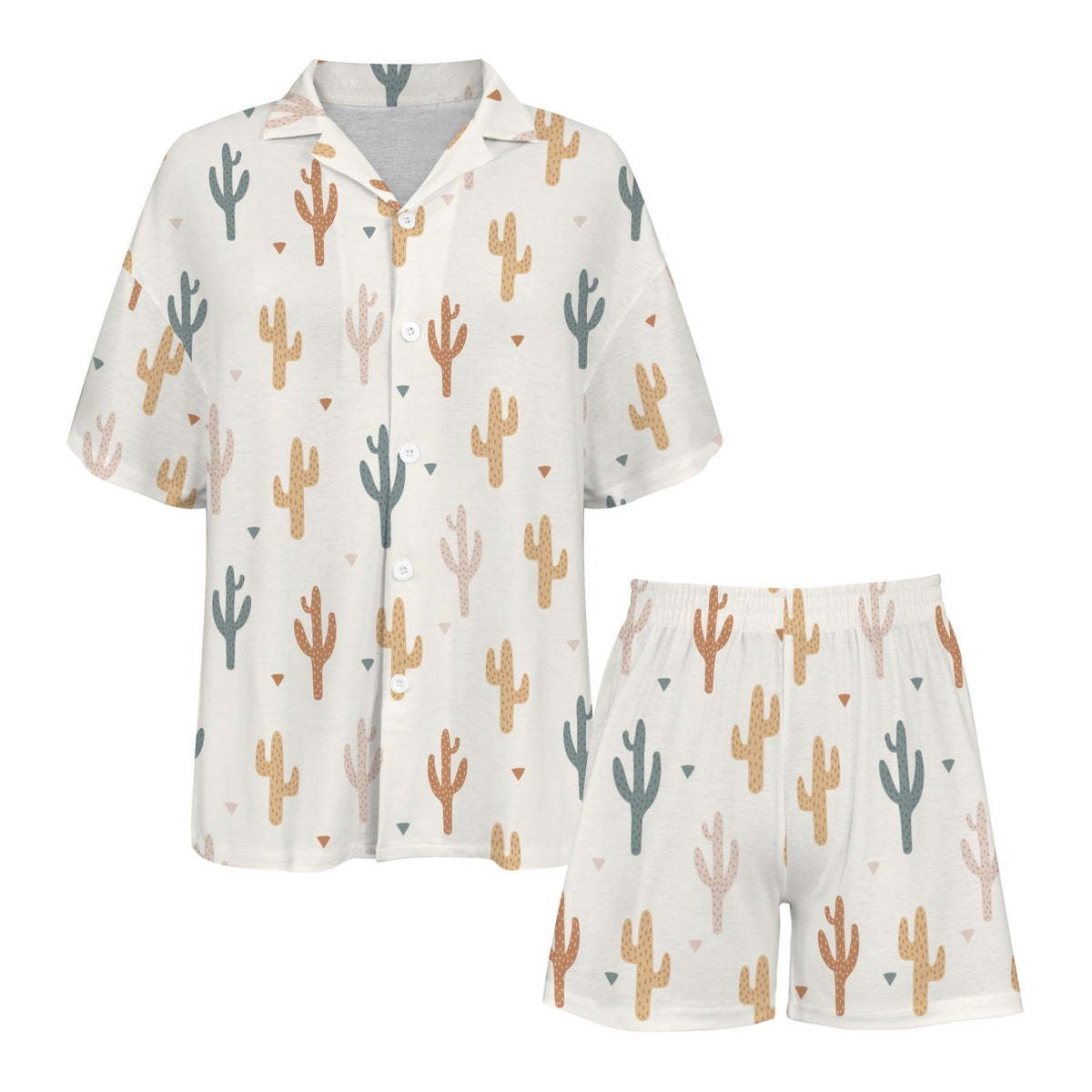 Cactus Print Women's Pajama Set