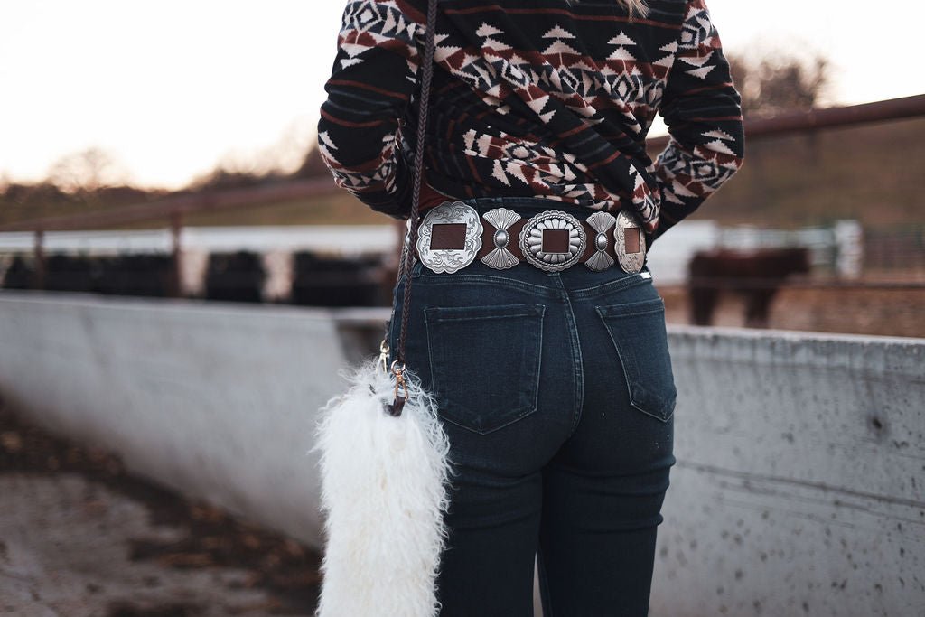 Calgary Western Open Front Bombom Cardigan — Luxurious Soft Layering Piece Made in USA (Medium available)