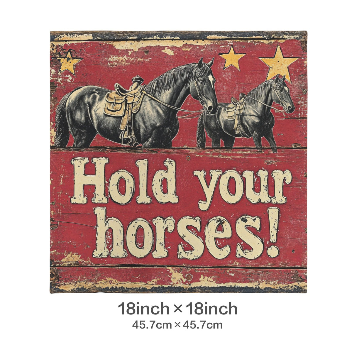 Hold Your Horses Velvety Soft Pillow Case