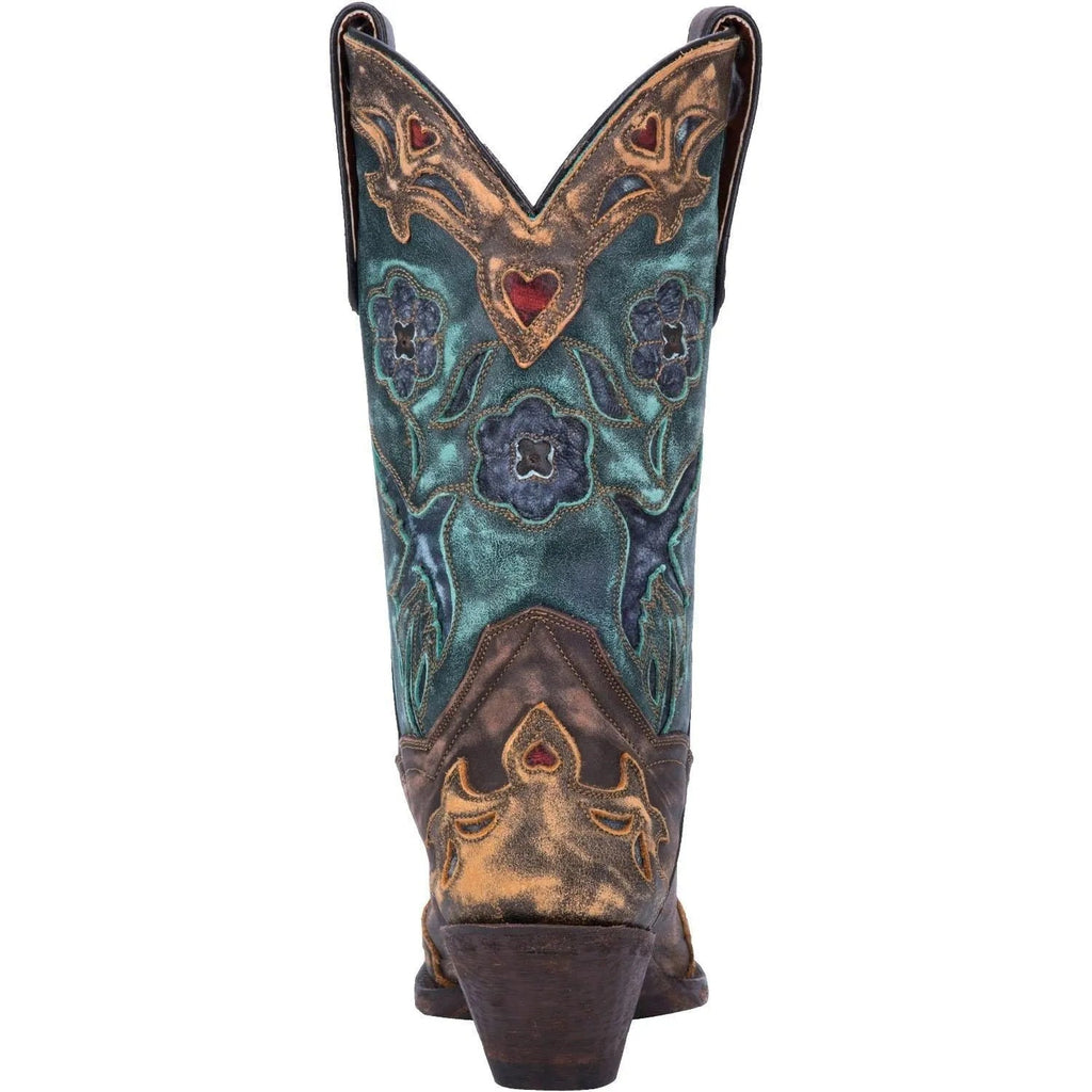 Vintage Blue Bird - Women's Cowgirl Boots by Dan Post