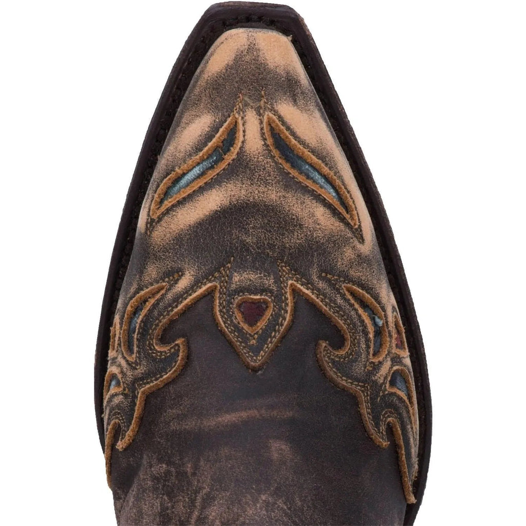Vintage Blue Bird - Women's Cowgirl Boots by Dan Post