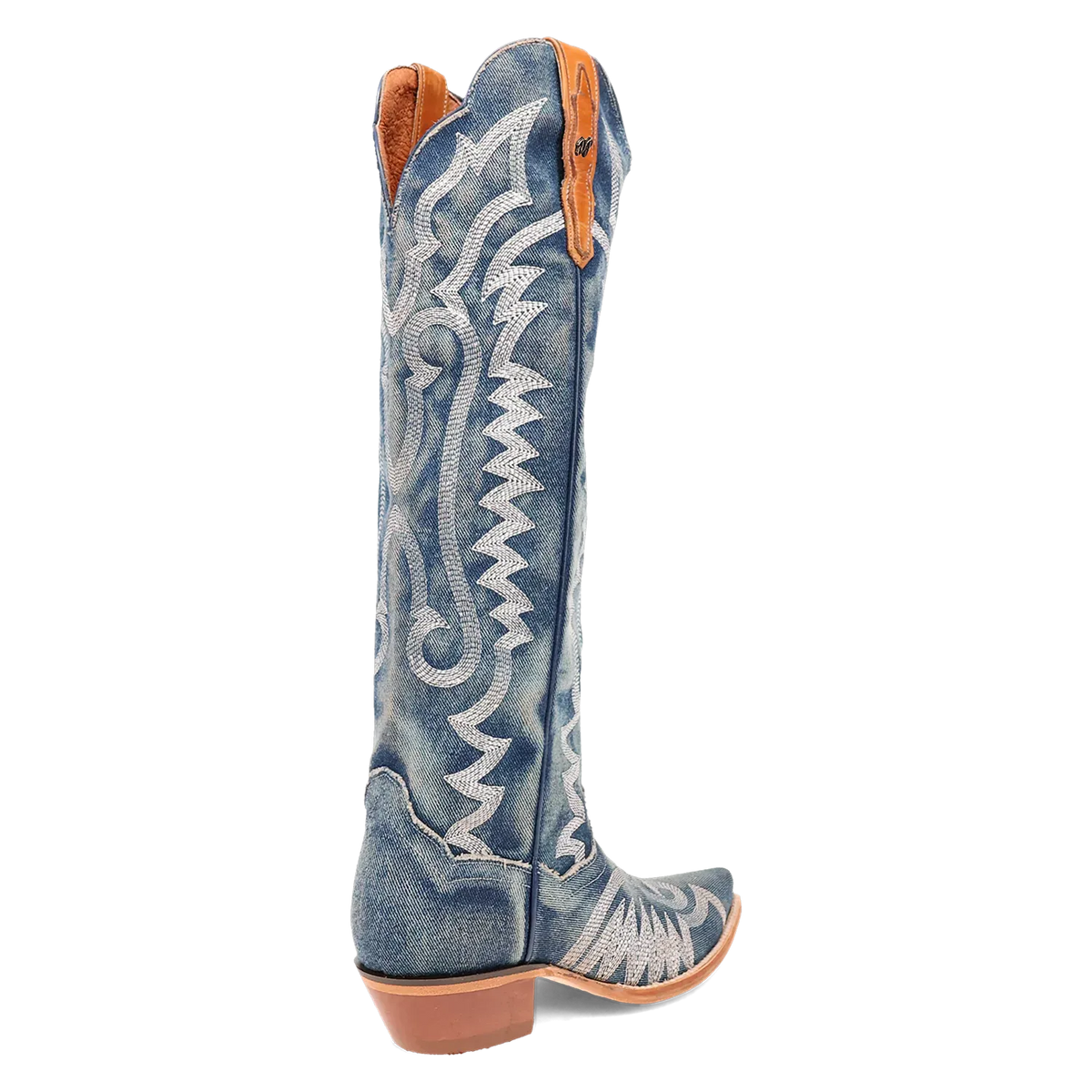 Denim Darlin' - Women's Denim Cowboy Boots by Dan Post