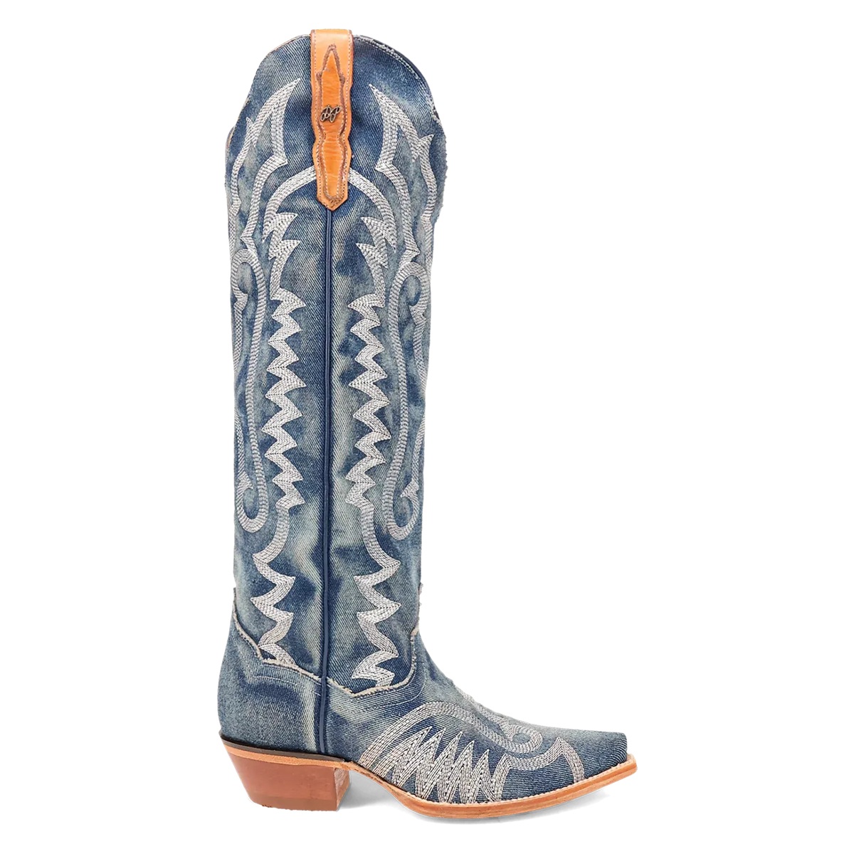 Denim Darlin' - Women's Denim Cowboy Boots by Dan Post