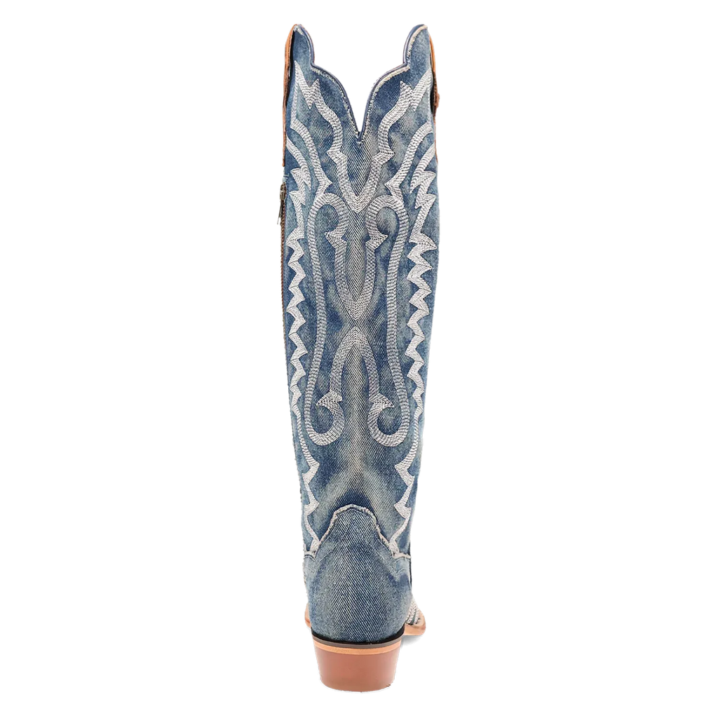 Denim Darlin' - Women's Denim Cowboy Boots by Dan Post