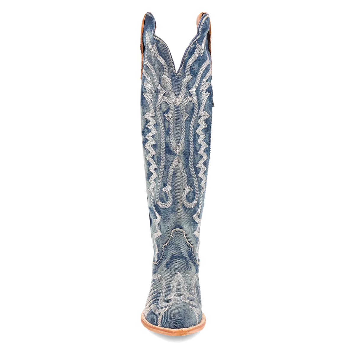 Denim Darlin' - Women's Denim Cowboy Boots by Dan Post