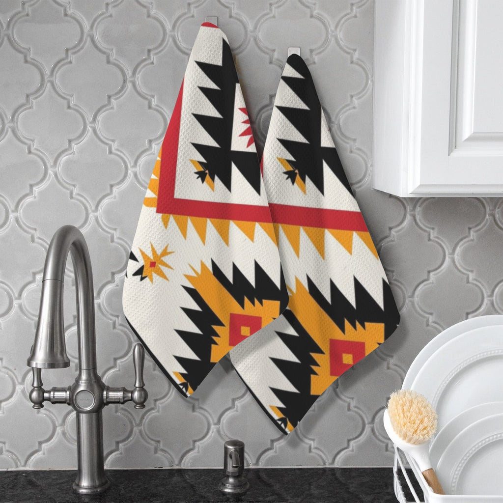 Southwestern Aztec Set of 2 Kitchen Dish Towels