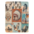 Bohemian Dreams Minky Soft Throw Blanket 60" X 80"