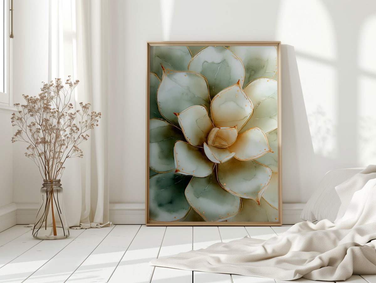 The Succulent's Silent Embrace