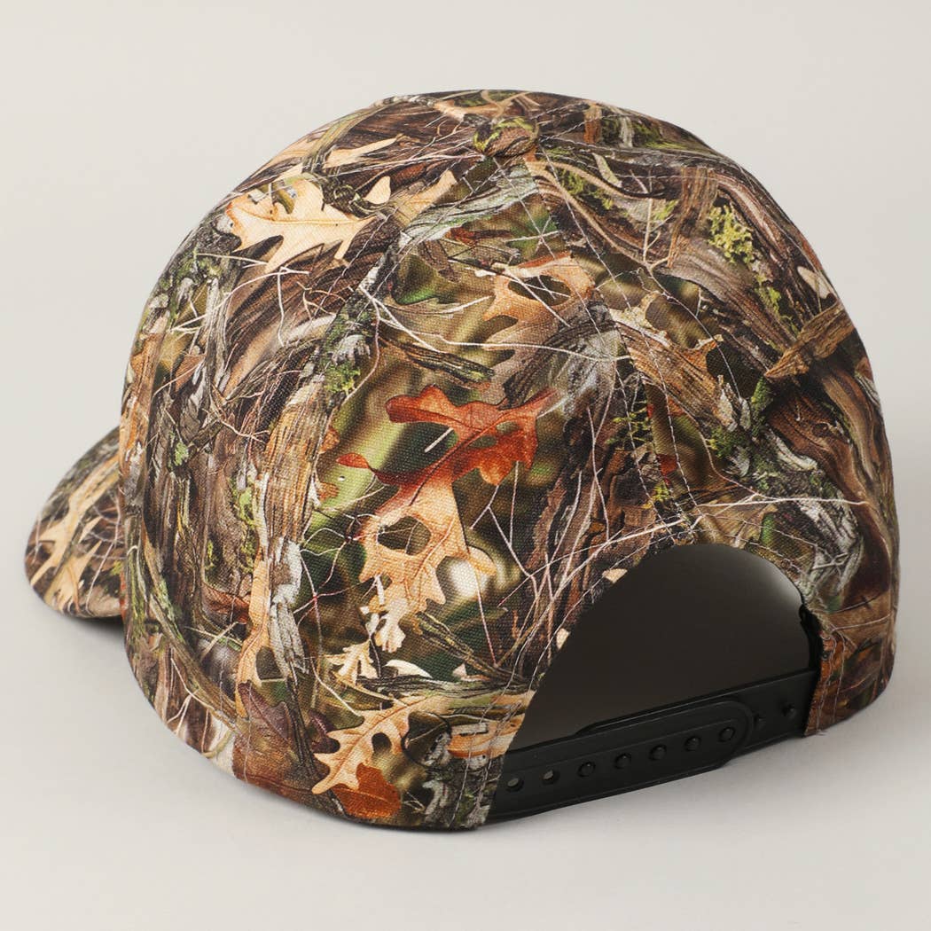 Howdy Darlin- Realtree Camo Patch Trucker Hat — 100% Cotton with Adjustable Snapback