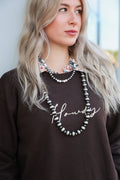 Howdy Embroidered Western Sweatshirt — Soft Gildan Fabric