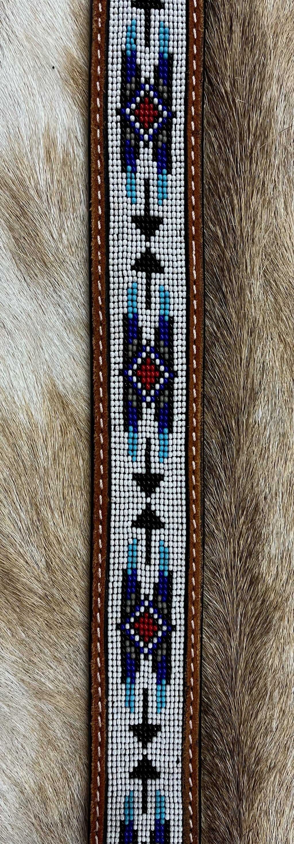 Navajo Beaded Women's Belt by Nocona
