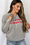 J Adore Cowboys Sweatshirt — Vintage Soft Brushed Pullover