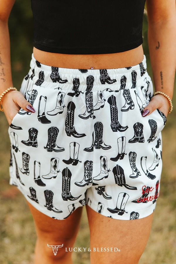 Kickin’ Dust Rodeo Boot Lounge Set