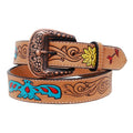Thunderbird Rafter T Ladies' Belt, Brown