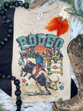 1/2 Penny Vintage Rodeo Bull Rider Western Tee