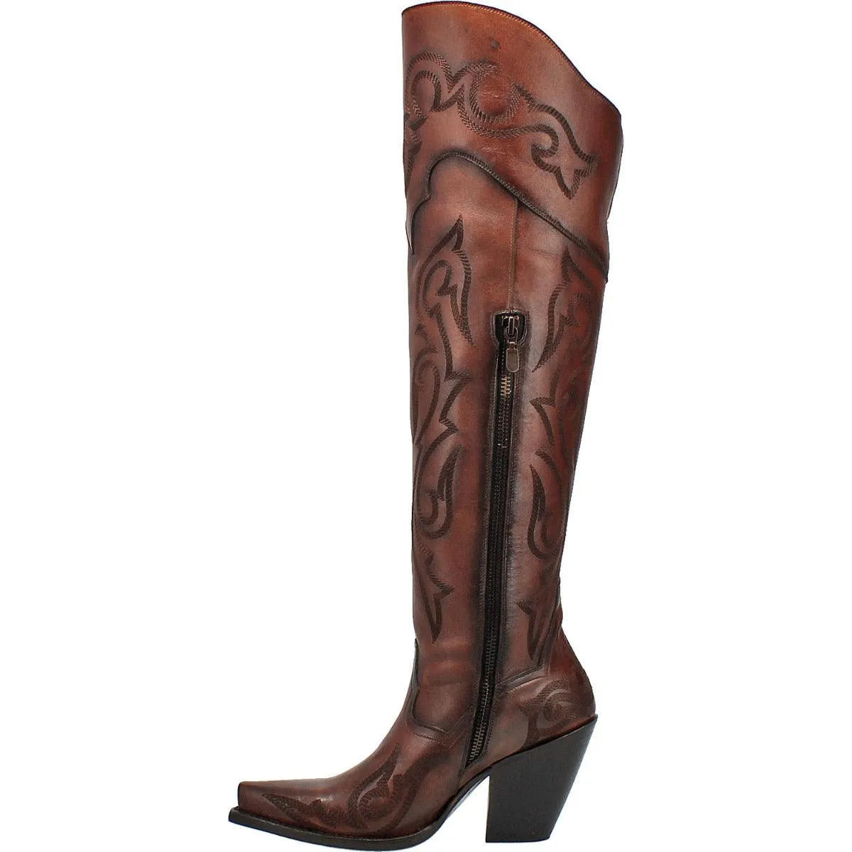 Seductress - Women's Leather Cowgirl Boot by Dan Post