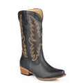 Sundown Women's Black Cowgirl Boots by Roper