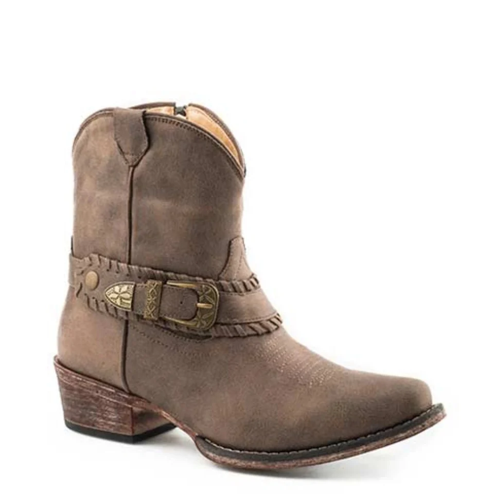 Nelly (Brown) - Women's Cowgirl Boots by Roper
