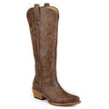 Ryder Women's 16" Tall Brown Cowgirl Boots by Roper