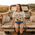 "Stay Wild" Tee — Pre-Shrunk 50/50 Blend Sublimation Western Statement